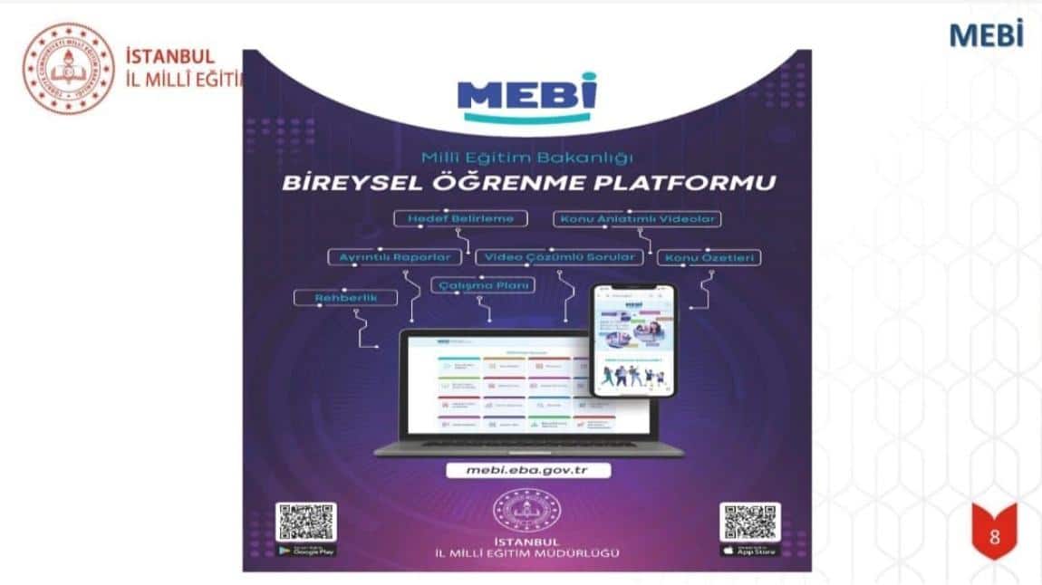 Öğrencilerimizin bilgi, yetenek ve deneyimlerinin dikkate alınarak öğrenmenin kişiselleştirildiği, Bakanlığımızca geliştirilen dijital öğrenme platformu “MEBİ”, hizmete açıldı.